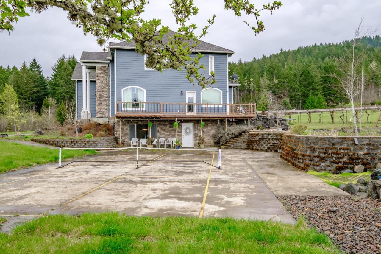 Philomath Beautiful Country Apartment, Ac, Pickleball, Billiards, Playground, Gardens מראה חיצוני תמונה